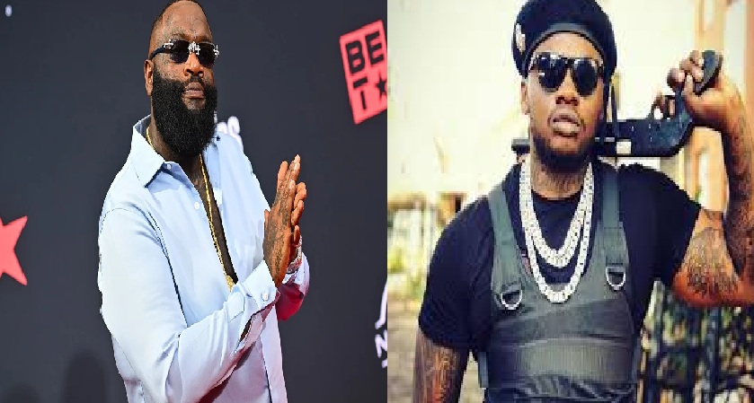 American star Rick Ross and Kenyan rapper Khaligragh